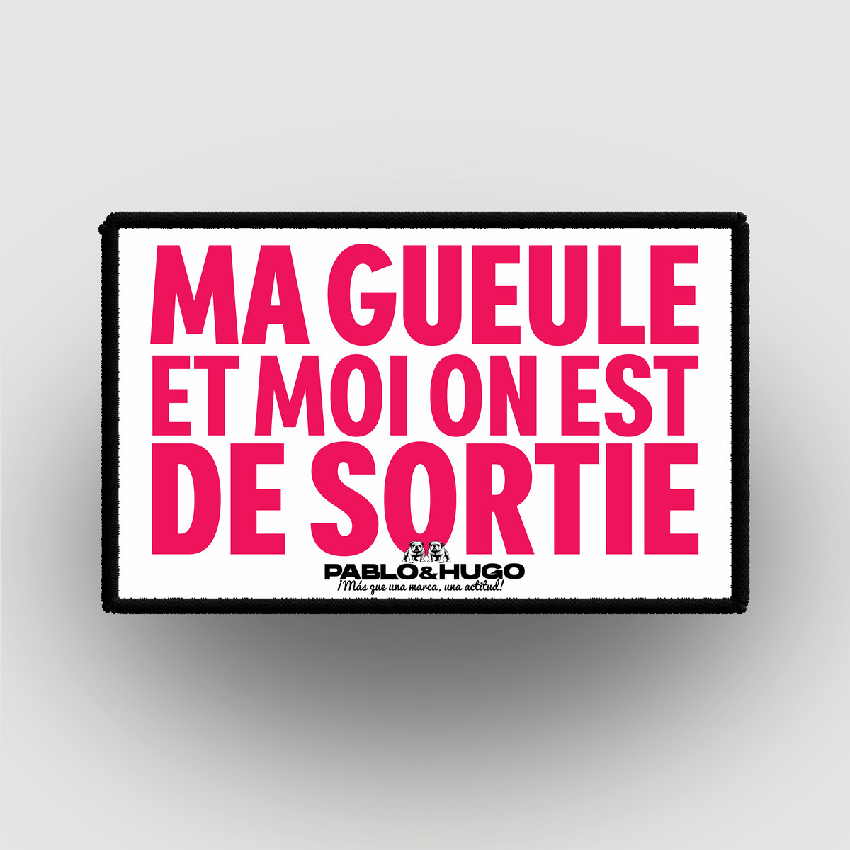 Interchangeable Patch | Ma Gueule Et Moi | Pablo & Hugo