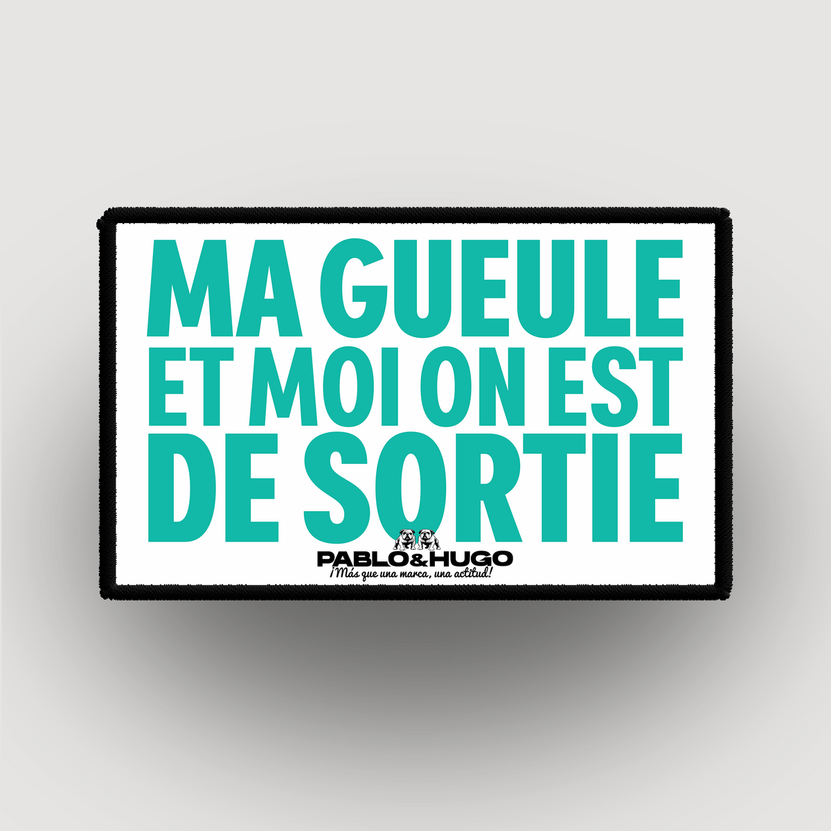 Interchangeable Patch | Ma Gueule Et Moi | Pablo & Hugo