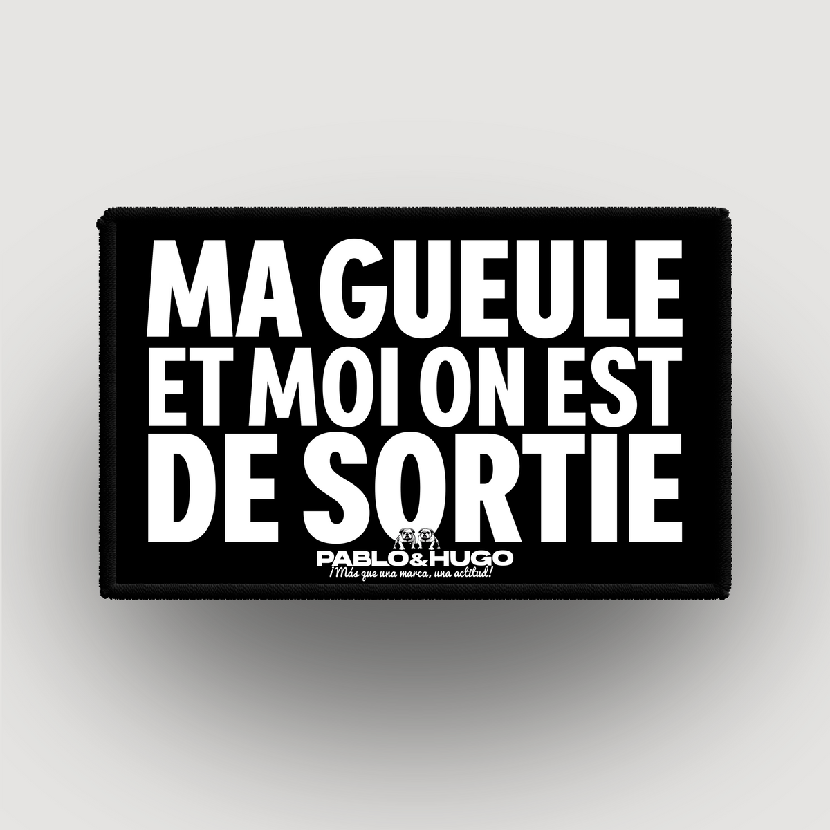 Interchangeable Patch | Ma Gueule Et Moi | Pablo & Hugo