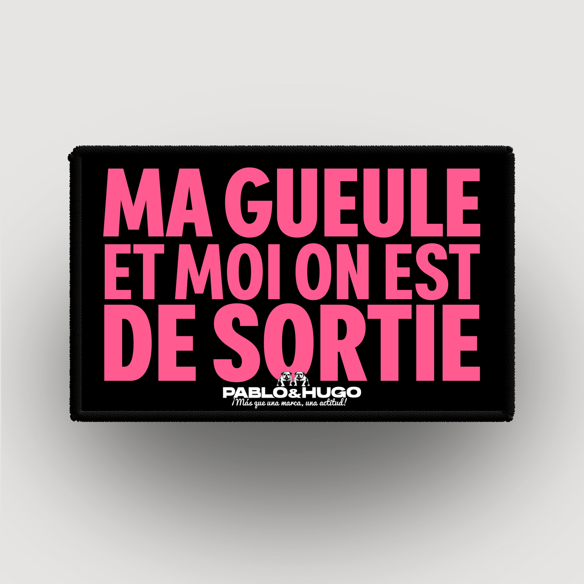 Interchangeable Patch | Ma Gueule Et Moi | Pablo & Hugo