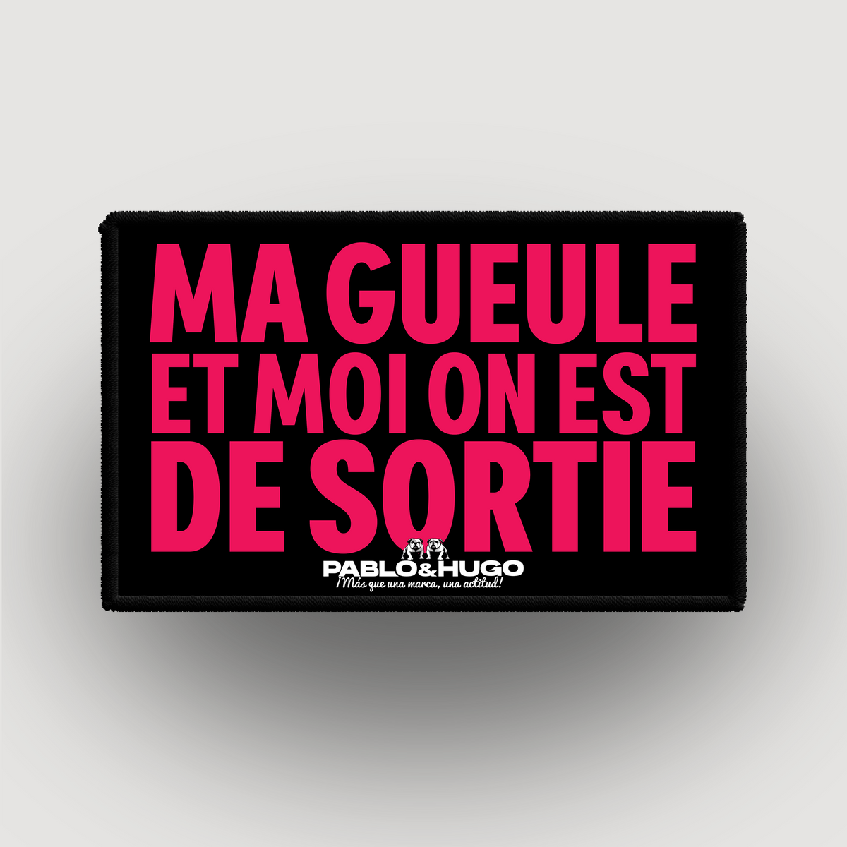 Interchangeable Patch | Ma Gueule Et Moi | Pablo & Hugo