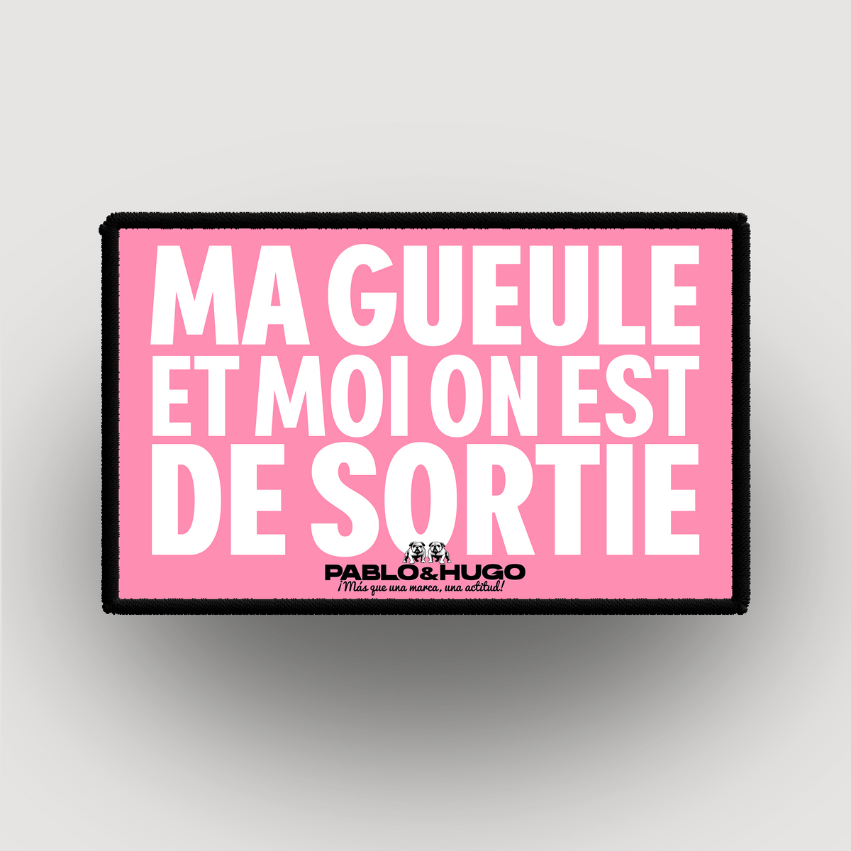 Interchangeable Patch | Ma Gueule Et Moi | Pablo & Hugo