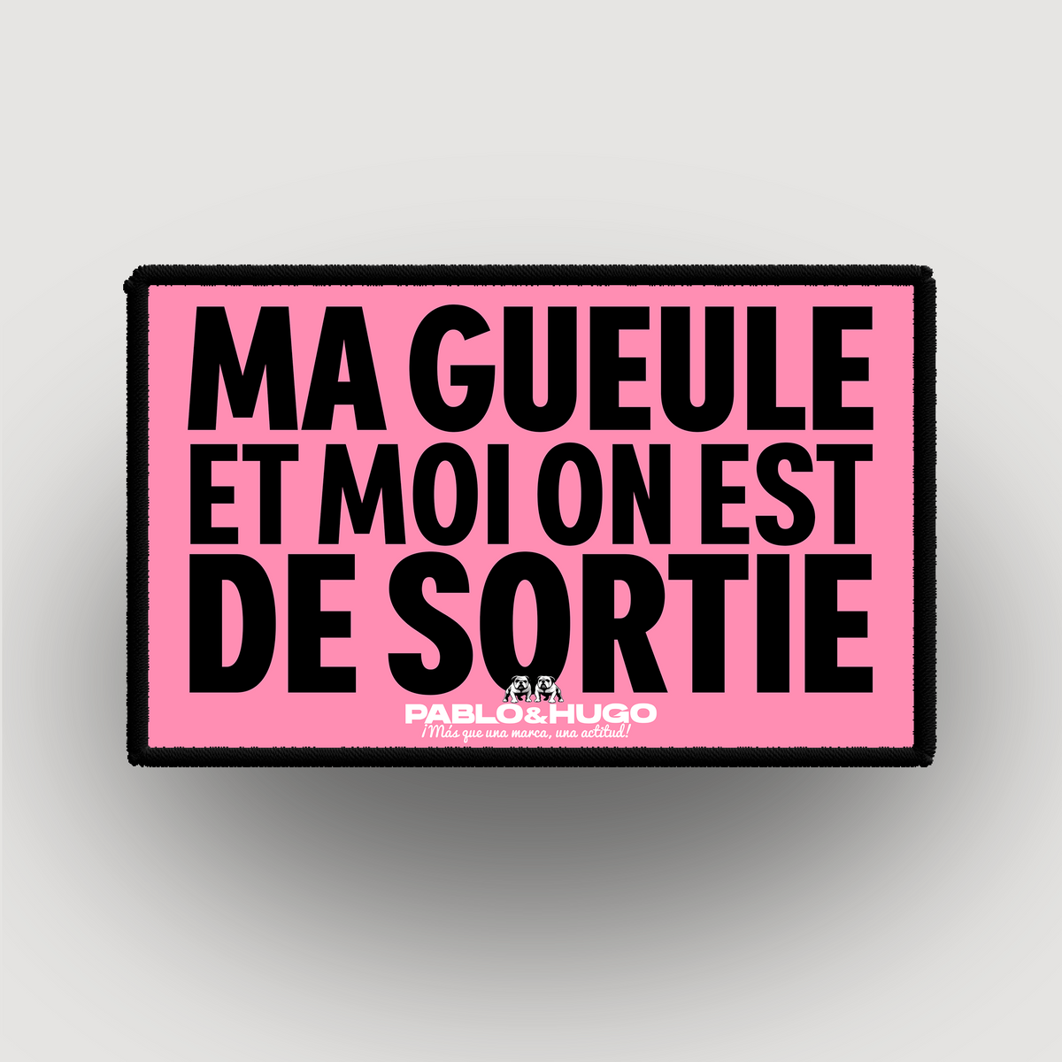 Interchangeable Patch | Ma Gueule Et Moi | Pablo & Hugo