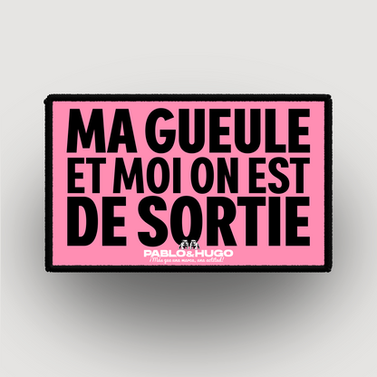 Interchangeable Patch | Ma Gueule Et Moi | Pablo & Hugo