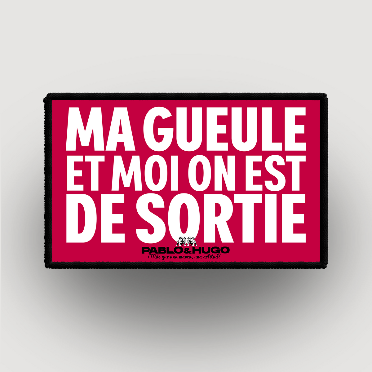 Interchangeable Patch | Ma Gueule Et Moi | Pablo & Hugo