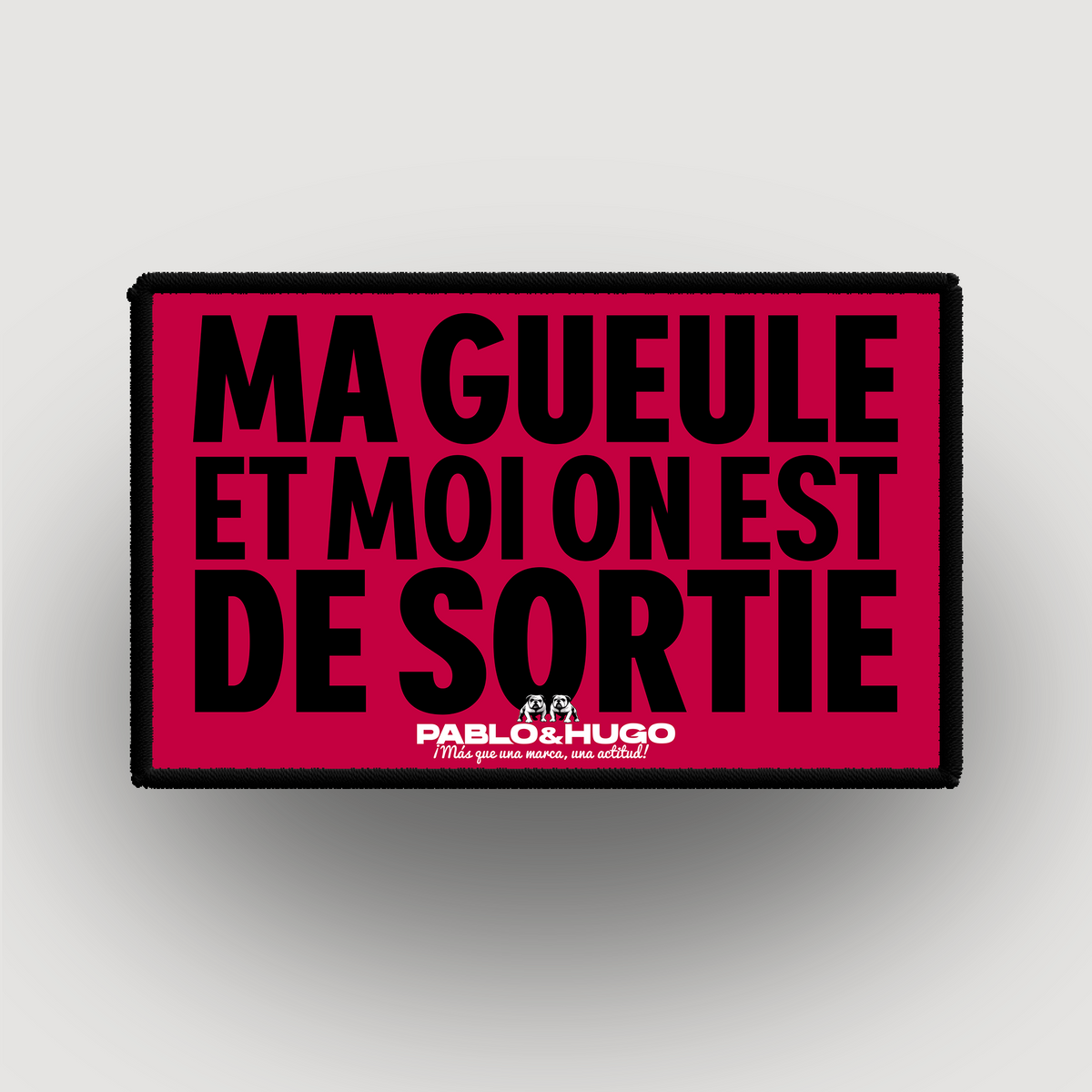 Interchangeable Patch | Ma Gueule Et Moi | Pablo & Hugo
