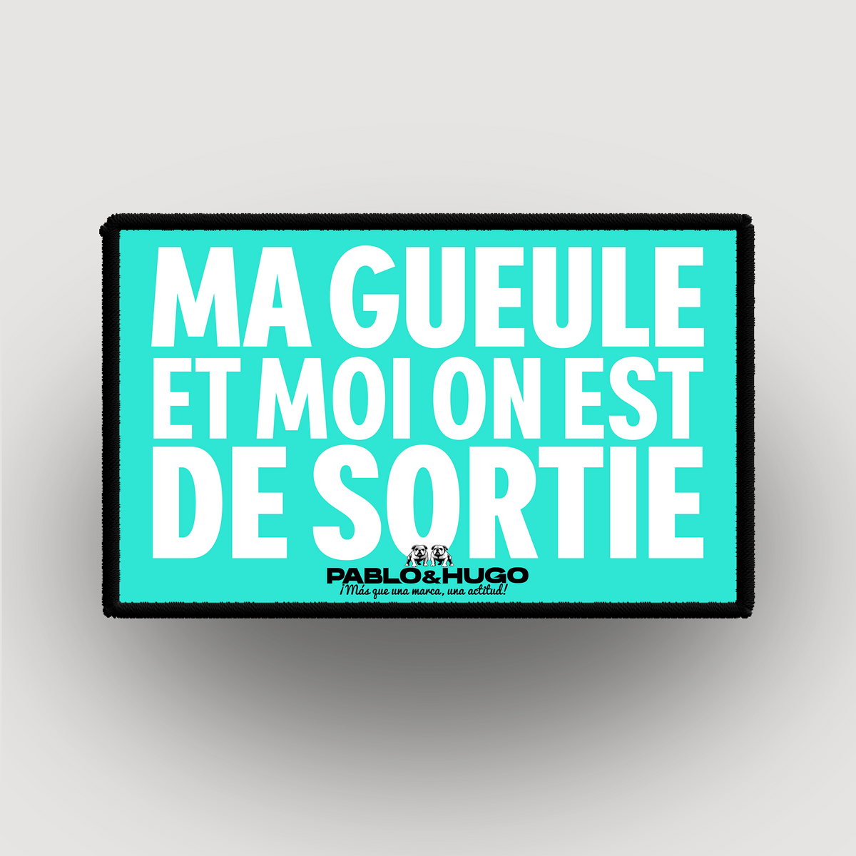 Interchangeable Patch | Ma Gueule Et Moi | Pablo & Hugo