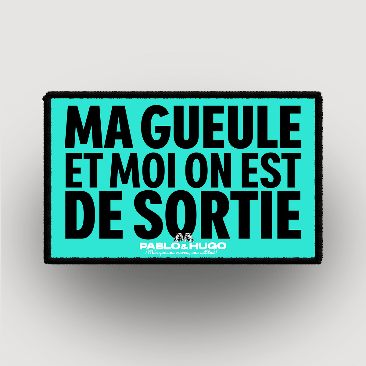 Interchangeable Patch | Ma Gueule Et Moi | Pablo & Hugo