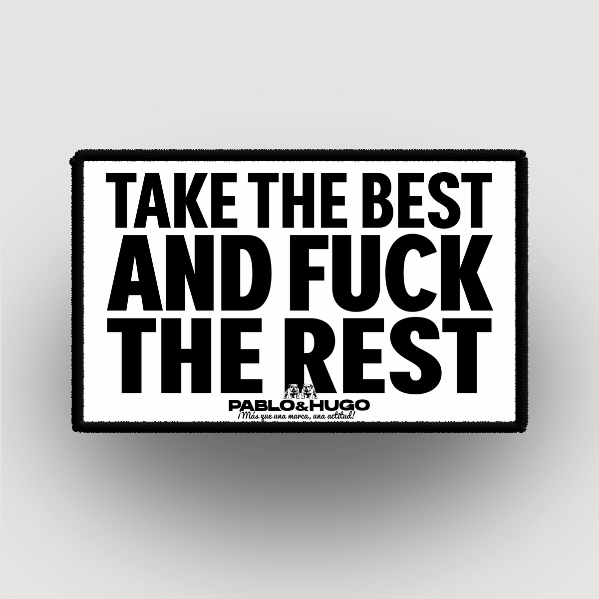 Interchangeable Patch | Take The Best Fuck And The Rest | Pablo & Hugo
