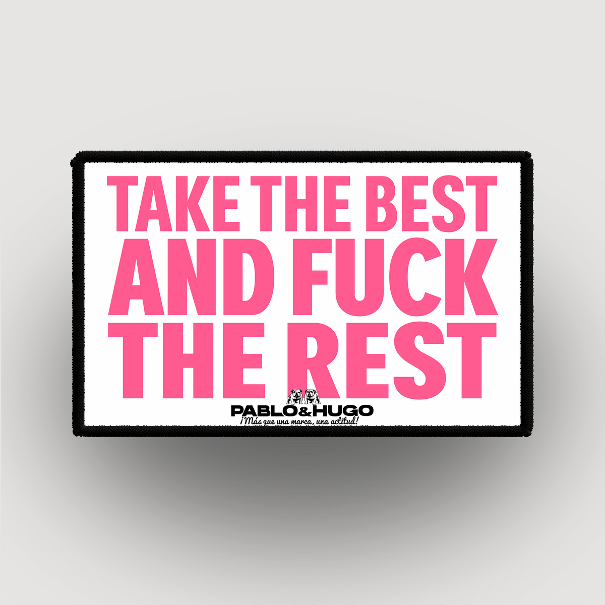 Interchangeable Patch | Take The Best Fuck And The Rest | Pablo & Hugo