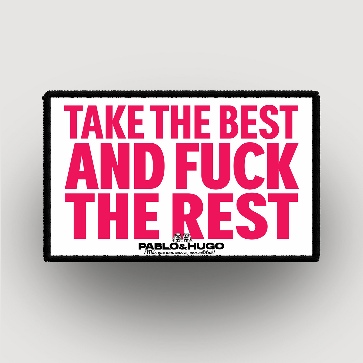 Interchangeable Patch | Take The Best Fuck And The Rest | Pablo & Hugo