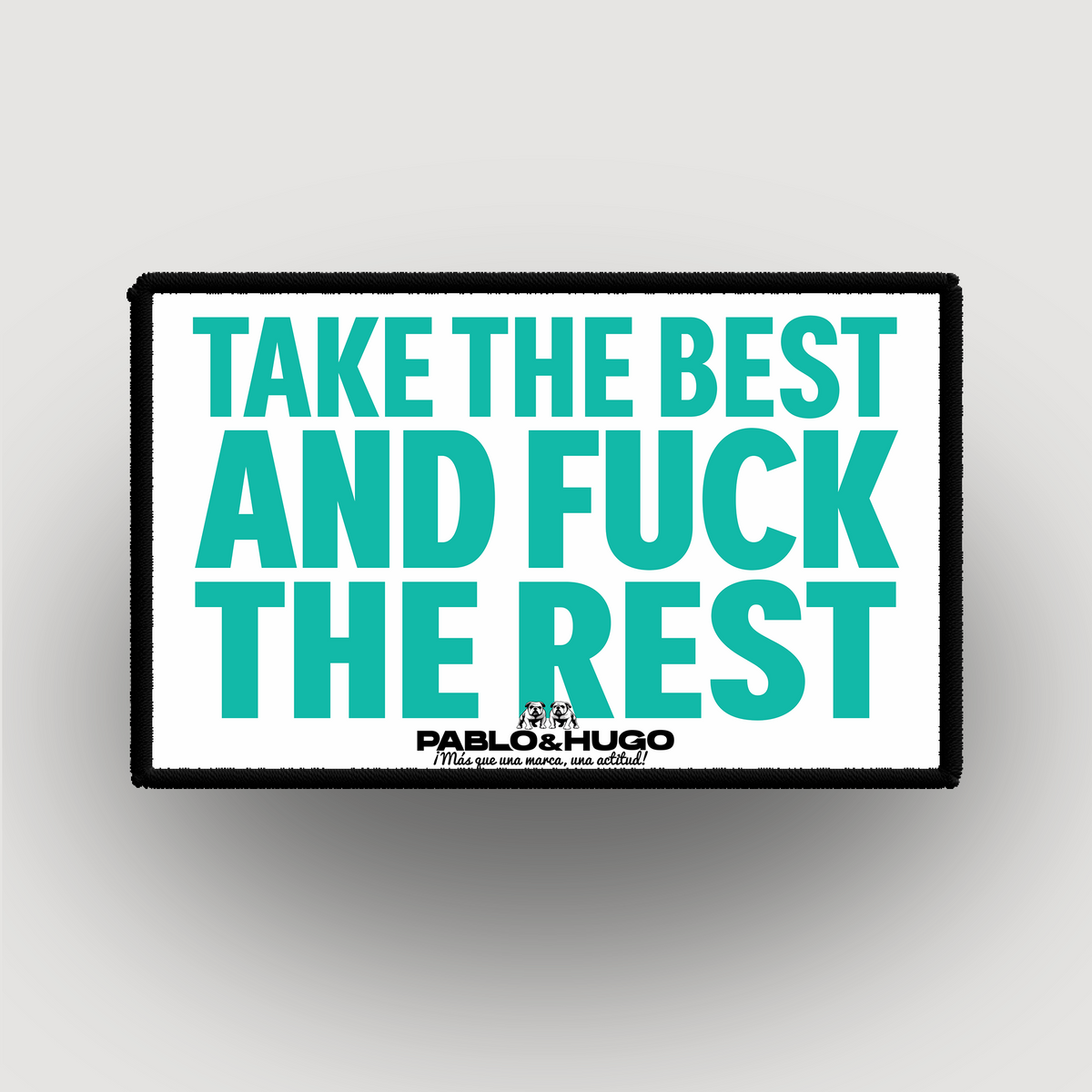 Interchangeable Patch | Take The Best Fuck And The Rest | Pablo & Hugo