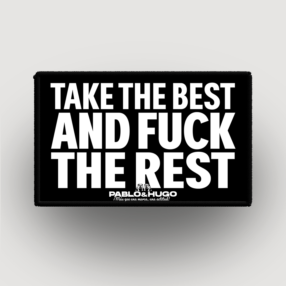 Interchangeable Patch | Take The Best Fuck And The Rest | Pablo & Hugo