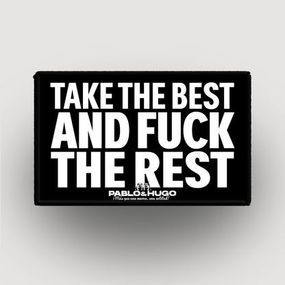 Interchangeable Patch | Take The Best Fuck And The Rest | Pablo & Hugo