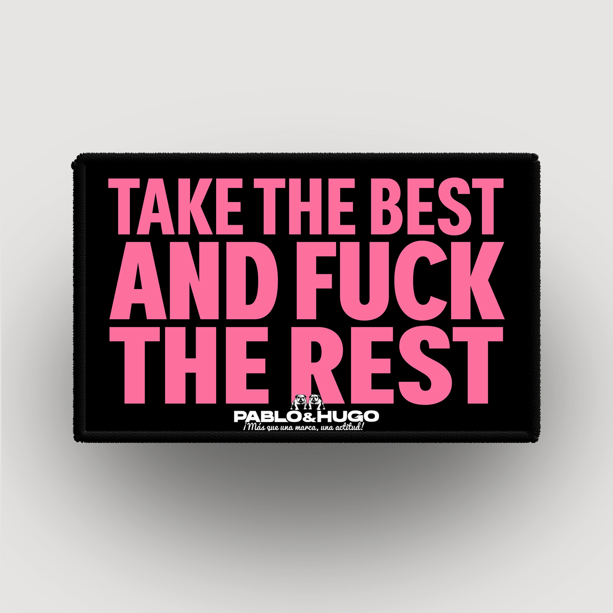 Interchangeable Patch | Take The Best Fuck And The Rest | Pablo & Hugo