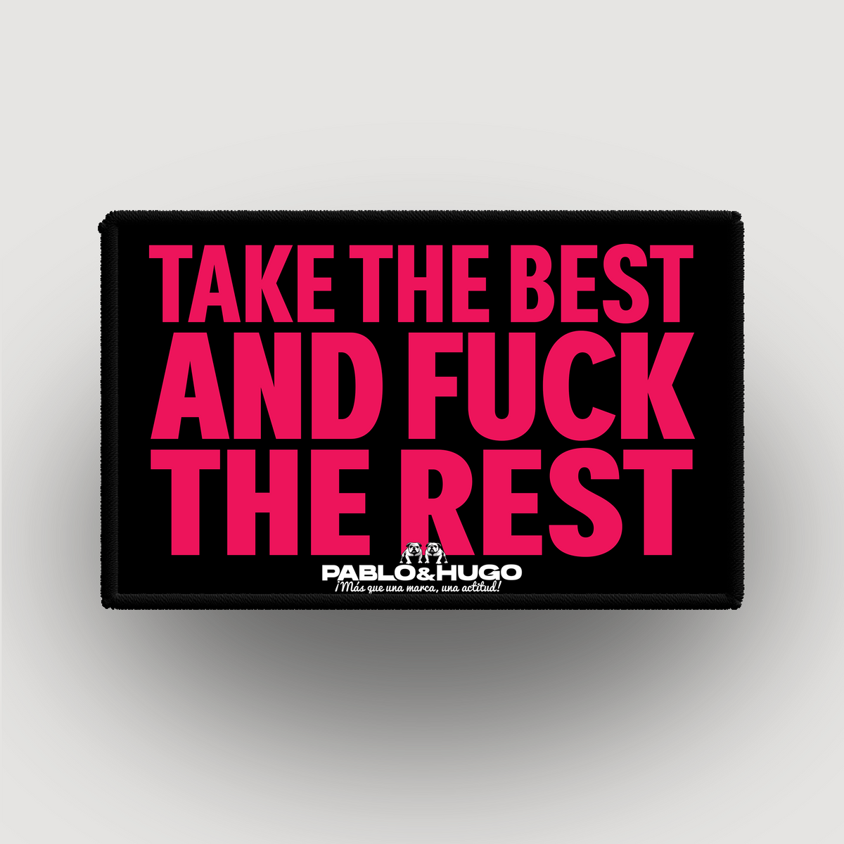 Interchangeable Patch | Take The Best Fuck And The Rest | Pablo & Hugo