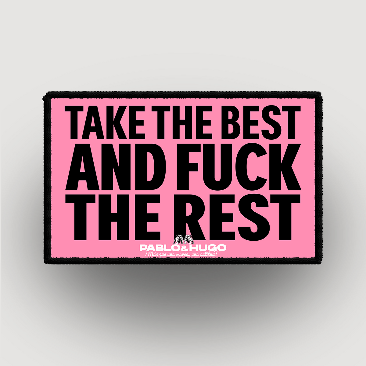 Interchangeable Patch | Take The Best Fuck And The Rest | Pablo & Hugo