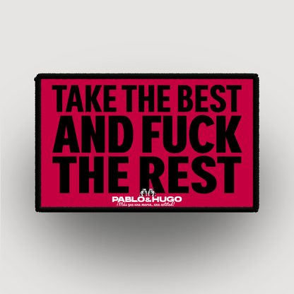 Interchangeable Patch | Take The Best Fuck And The Rest | Pablo & Hugo