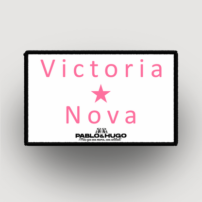 Parche Intercambiable | Victoria Nova | Edición Exclusiva | Pablo & Hugo