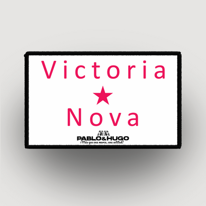 Parche Intercambiable | Victoria Nova | Edición Exclusiva | Pablo & Hugo