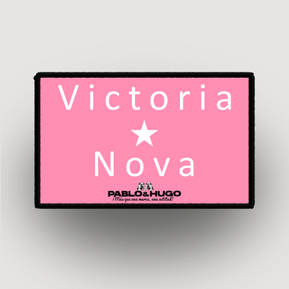 Parche Intercambiable | Victoria Nova | Edición Exclusiva | Pablo & Hugo