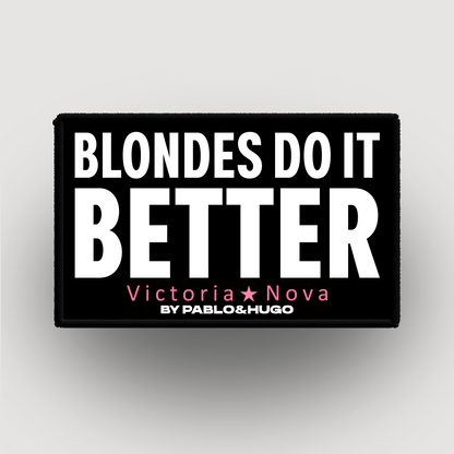 Patch Interchangeable | Victoria Nova | Blondes Do It Better  | Pablo & Hugo
