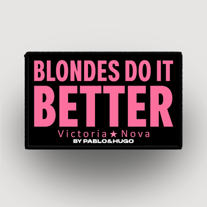 Patch Interchangeable | Victoria Nova | Blondes Do It Better  | Pablo & Hugo