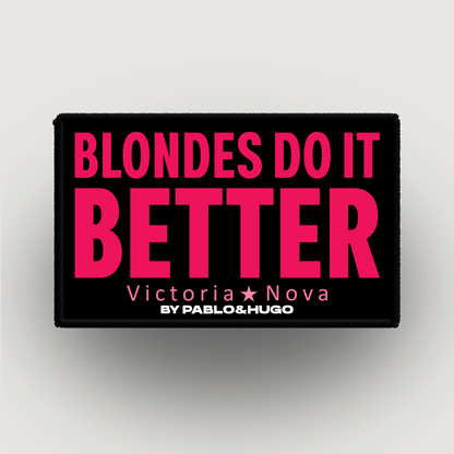 Patch Interchangeable | Victoria Nova | Blondes Do It Better  | Pablo & Hugo