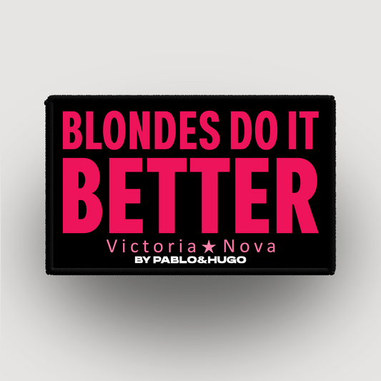 Patch Interchangeable | Victoria Nova | Blondes Do It Better  | Pablo & Hugo
