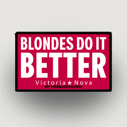 Patch Interchangeable | Victoria Nova | Blondes Do It Better  | Pablo & Hugo