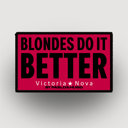 Patch Interchangeable | Victoria Nova | Blondes Do It Better  | Pablo & Hugo