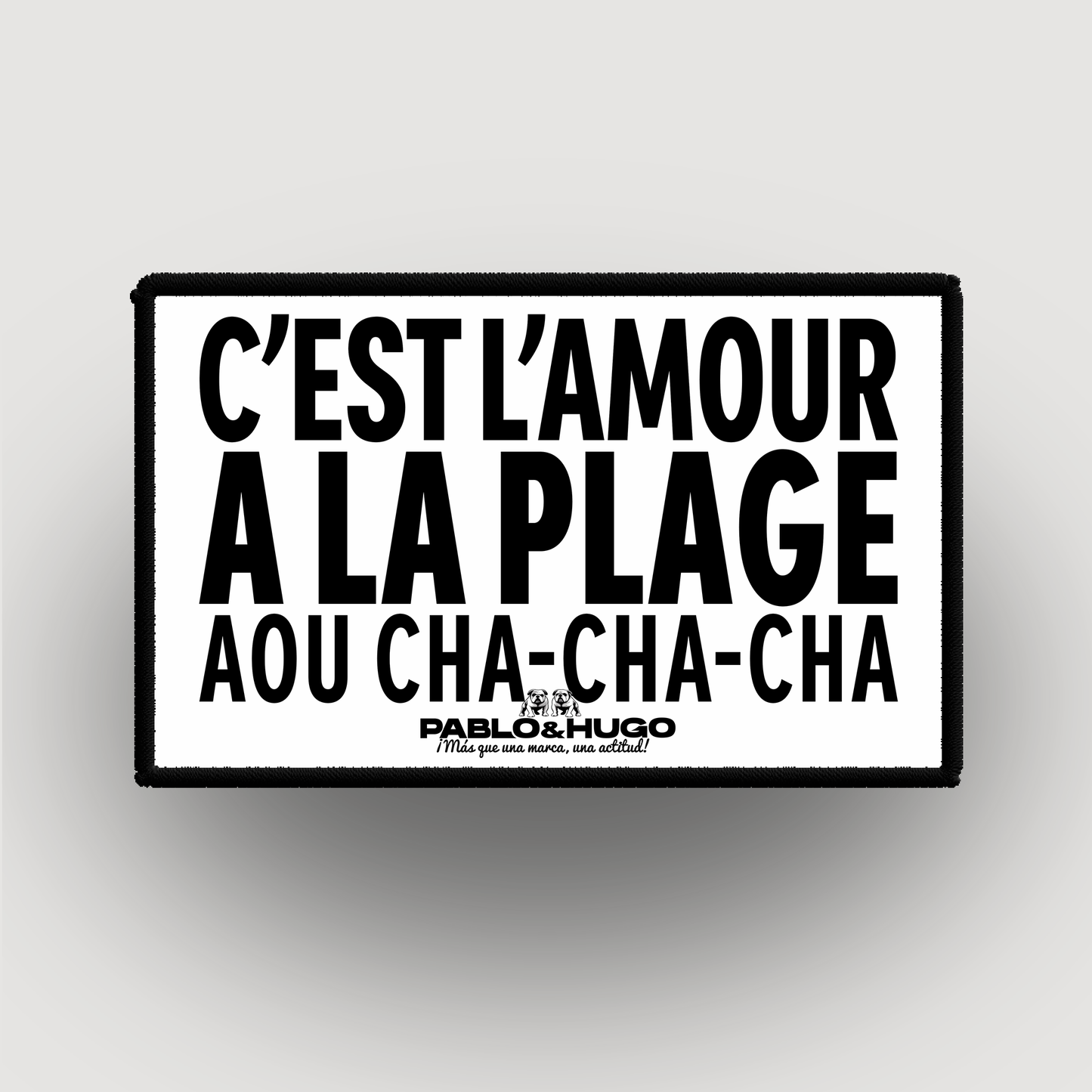 Patch Interchangeable | C'est L'Amour à La Plage | Pablo & Hugo