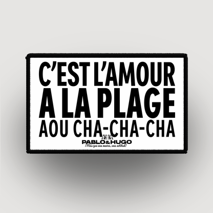 Patch Interchangeable | C'est L'Amour à La Plage | Pablo & Hugo
