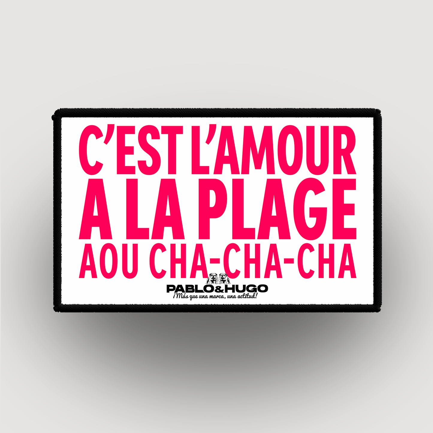 Patch Interchangeable | C'est L'Amour à La Plage | Pablo & Hugo