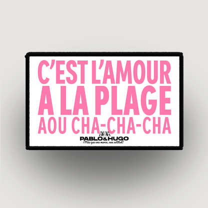 Patch Interchangeable | C'est L'Amour à La Plage | Pablo & Hugo
