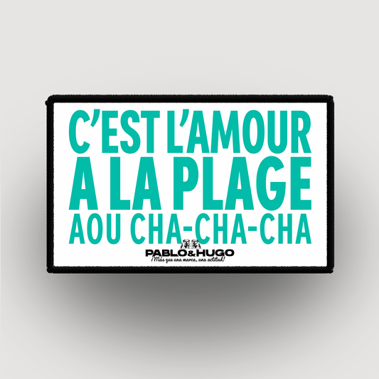 Patch Interchangeable | C'est L'Amour à La Plage | Pablo & Hugo
