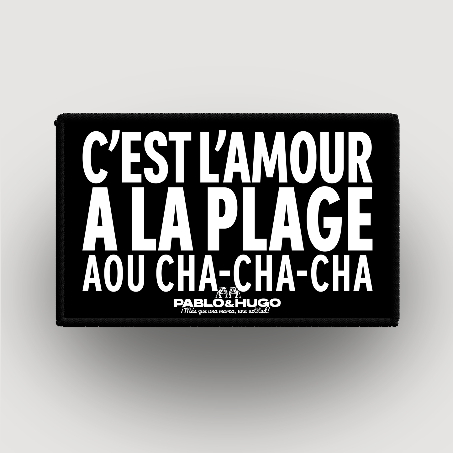Patch Interchangeable | C'est L'Amour à La Plage | Pablo & Hugo