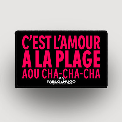Patch Interchangeable | C'est L'Amour à La Plage | Pablo & Hugo
