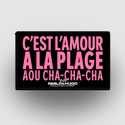 Patch Interchangeable | C'est L'Amour à La Plage | Pablo & Hugo