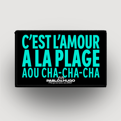 Patch Interchangeable | C'est L'Amour à La Plage | Pablo & Hugo