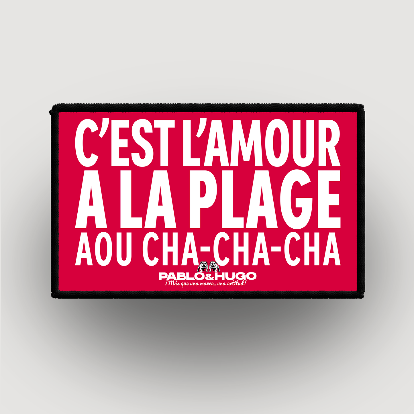 Patch Interchangeable | C'est L'Amour à La Plage | Pablo & Hugo