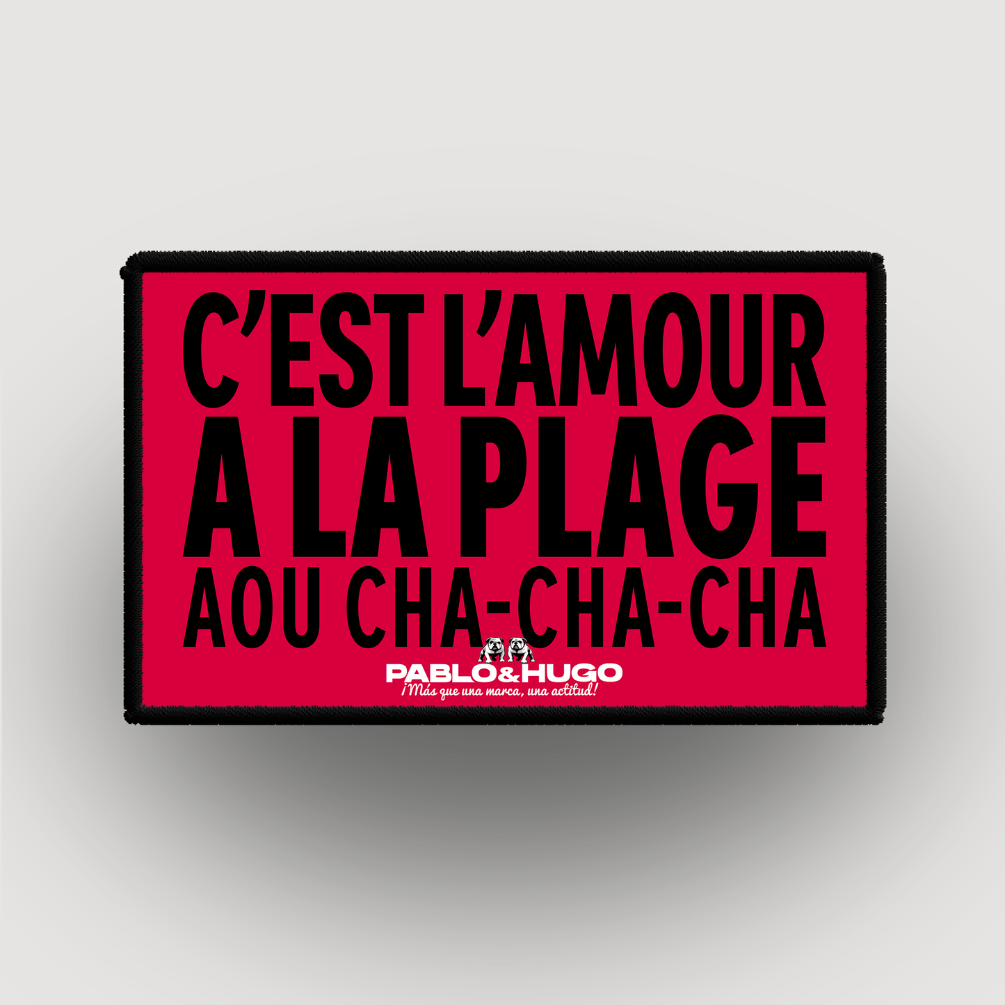Patch Interchangeable | C'est L'Amour à La Plage | Pablo & Hugo