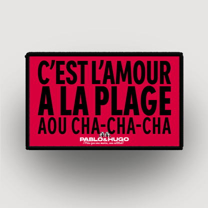 Patch Interchangeable | C'est L'Amour à La Plage | Pablo & Hugo