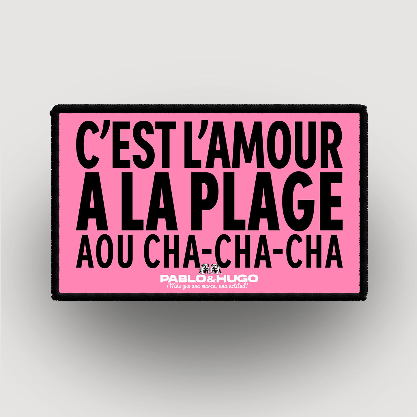 Patch Interchangeable | C'est L'Amour à La Plage | Pablo & Hugo