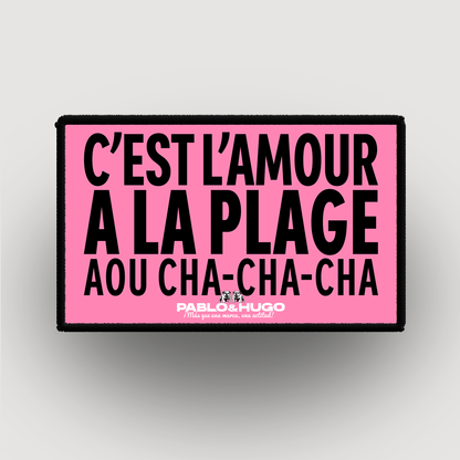 Patch Interchangeable | C'est L'Amour à La Plage | Pablo & Hugo