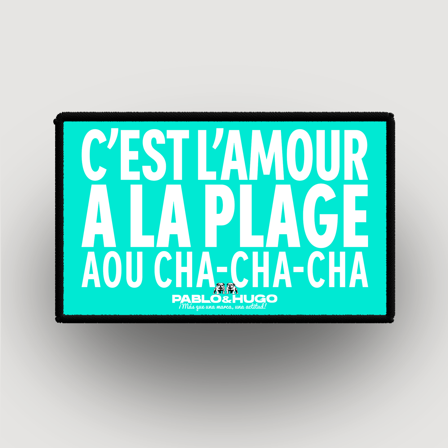 Patch Interchangeable | C'est L'Amour à La Plage | Pablo & Hugo
