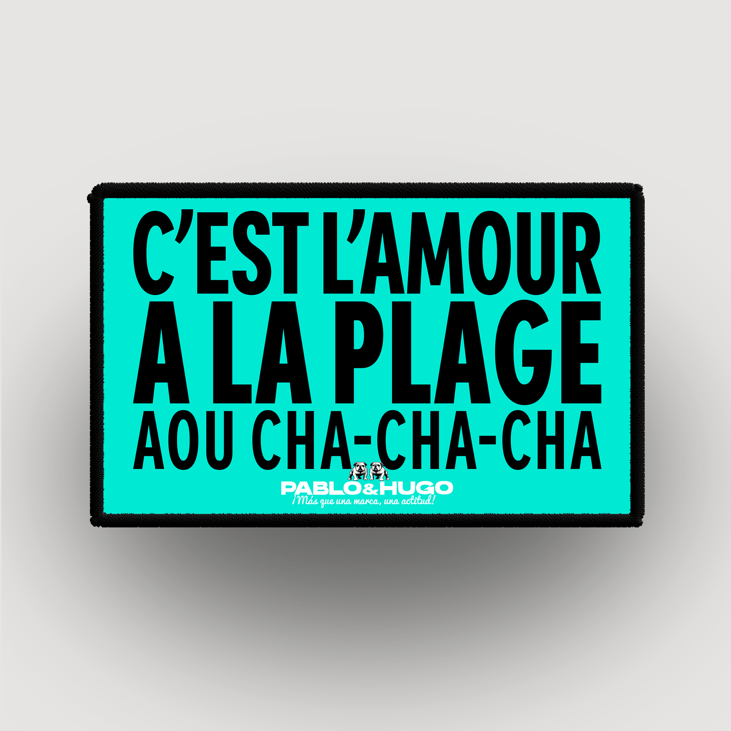 Patch Interchangeable | C'est L'Amour à La Plage | Pablo & Hugo