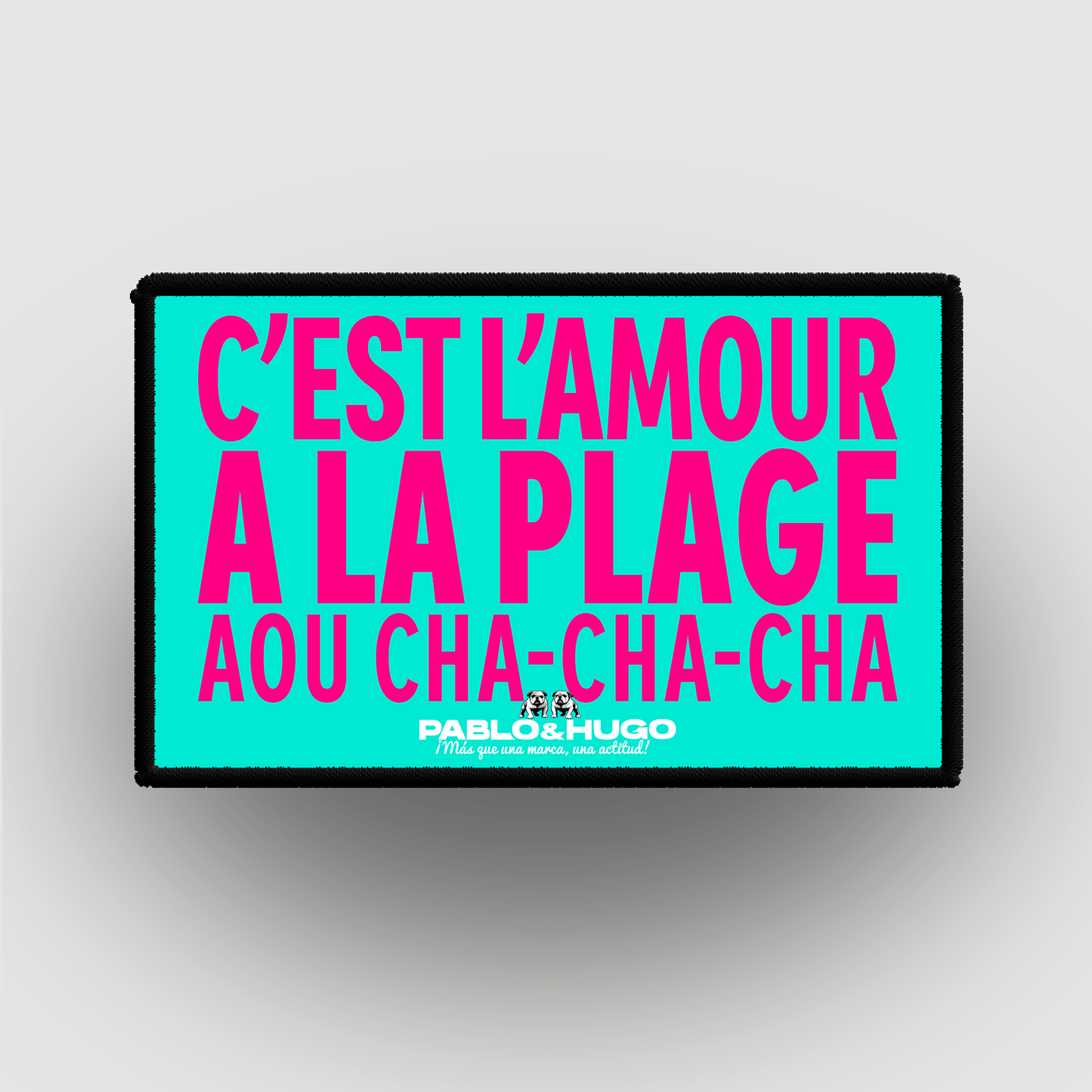 Patch Interchangeable | C'est L'Amour à La Plage | Pablo & Hugo