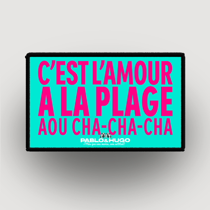 Patch Interchangeable | C'est L'Amour à La Plage | Pablo & Hugo