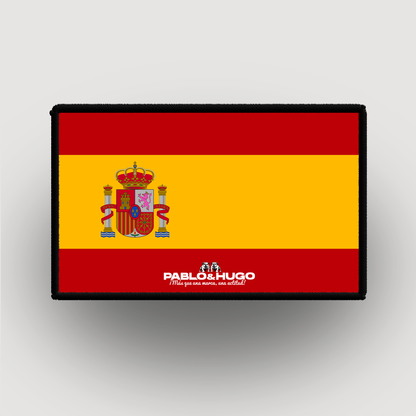 Parche Intercambiable | Bandera Española | Pablo & Hugo